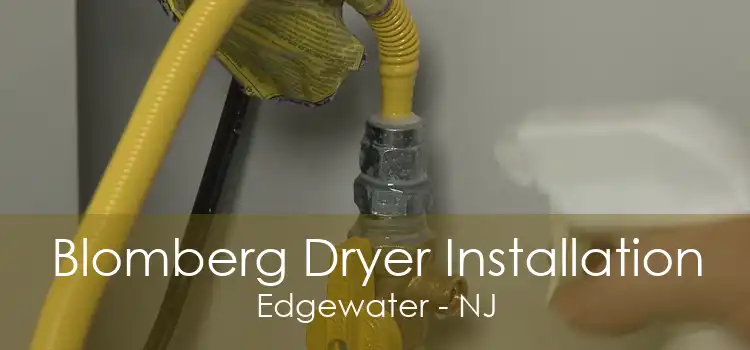 Blomberg Dryer Installation Edgewater - NJ